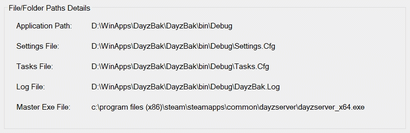 File Folder Paths Section of The Home Tab